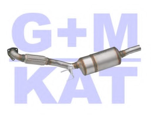 G+M KAT 01.37.021 Retrofit Kit, catalyst/soot particulate filter (combi-system